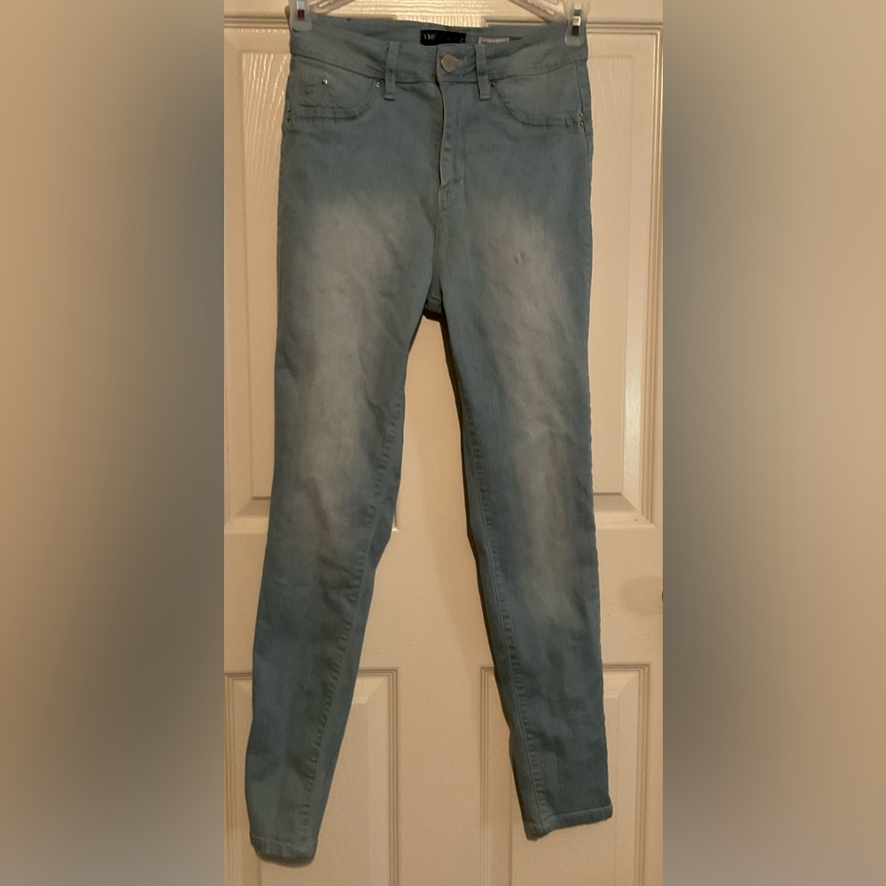 YMI Luxe size 9 jeans. Super high skinny. Light denim.